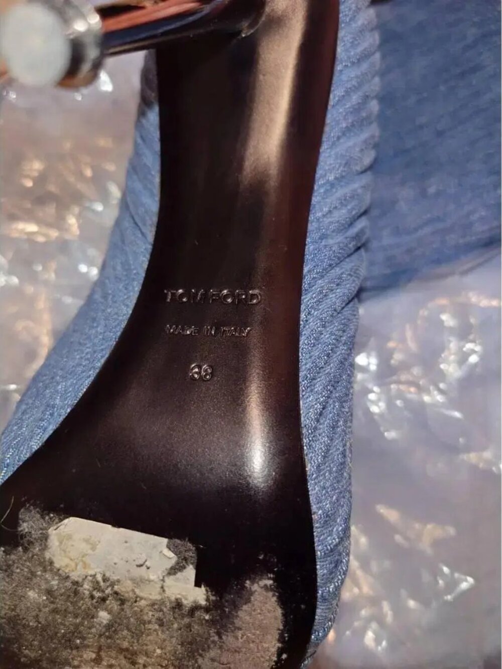 Tom Ford OTK Over The Knee Boots 38 - Picture 7 of 8